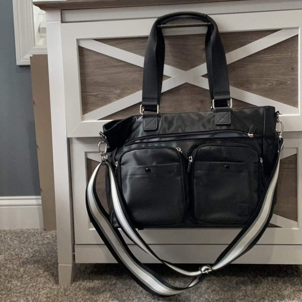 Closet Cleanout Sale! IHKWIP Cargo Crossbody Tote with strap